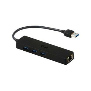 i-Tec USB3.0/LAN+HUB 3port Slim Gigabit Ethernet adaptér; U3GL3SLIM