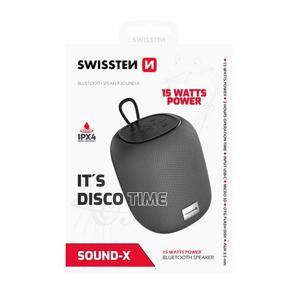 Swissten bluetooth reproduktor Sound-X šedý; 52108000