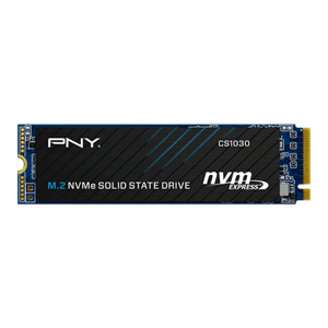 PNY CS1030 500GB SSD, M.2 NVMe, PCIe Gen3 x4, Read/Write: 2000 / 1100 MB/s; M280CS1030-500-RB