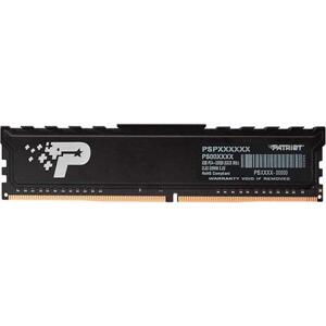 Patriot/DDR4/16GB/3200MHz/CL22/1x16GB/Black; PSP416G32002H1