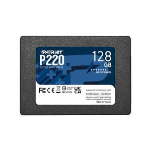 Patriot P220/128GB/SSD/2.5"/SATA/3R; P220S128G25
