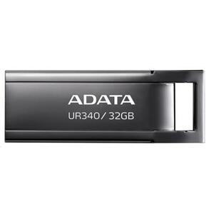 ADATA Flash Disk 32GB UR340, USB 3.2 Dash Drive, lesklá černá; AROY-UR340-32GBK