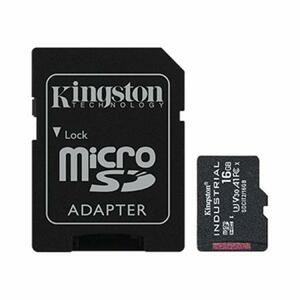 Kingston MicroSDHC karta 32GB Industrial C10 A1 pSLC Card + SD Adapter; SDCIT2/32GB
