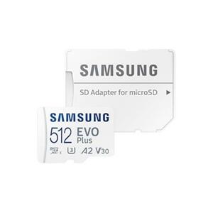 Samsung micro SDXC 512GB EVO Plus + SD adaptér; MB-MC512KA/EU