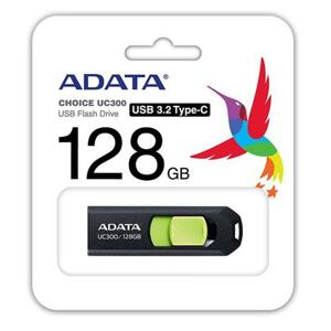 ADATA 128GB UC300 USB 3.2 černá zelená; ACHO-UC300-128G-RBK/GN