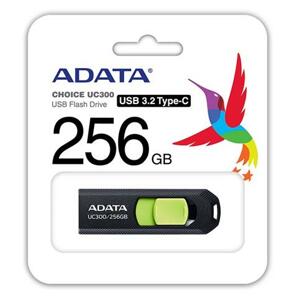 ADATA 256GB UC300 USB 3.2 černá zelená; ACHO-UC300-256G-RBK/GN