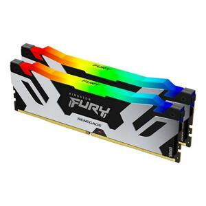 Kingston FURY Renegade DDR5 64GB 6000MHz CL32 2x32GB RGB Black Silv; KF560C32RSAK2-64
