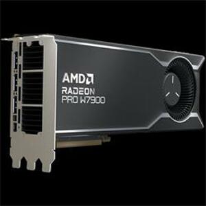 AMD GPU Radeon PRO W7900 48GB GDDR6 384 bit, 61 Tflops, 864 GBps, PCIe 4.0, 3x DP, 1x mDP, 4x 4K, 295W, Active; 100-300000074