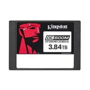 Kingston SSD DC600M 3840GB SATA III 2.5" 3D TLC (čtení zápis: 560 530MBs; 94 59k IOPS; 1DWPD), Mixed-use; SEDC600M/3840G