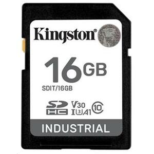 Kingston paměťová karta 16GB Industriální SDHC UHS-I C10; SDIT/16GB
