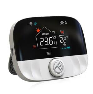 Tellur WiFi Smart Ambient Thermostat, TSH02-chytrý termostat, black; TLL331431