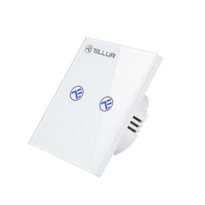 Tellur WiFi Smart Spínač, 2 porty, 1800 W, 10 A, bílý; TLL331491
