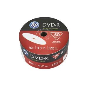 HP DVD-R 4,7 GB (120min) 16x Inkjet Printable 50-spindle bulk; 69302