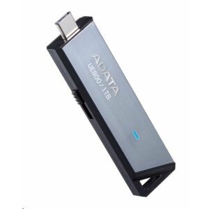 ADATA Flash Disk 1TB UE800, USB 3.2 USB-C, Elite drive, šedá kov černá plast; AELI-UE800-1T-CSG