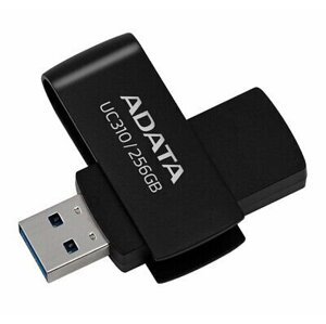 ADATA Flash Disk 256GB UC310, USB 3.2 , černá; UC310-256G-RBK