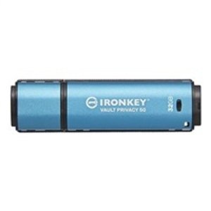 Kingston Flash Disk IronKey 32GB Vault Privacy 50 AES-256 Encrypted, FIPS 197; IKVP50/32GB