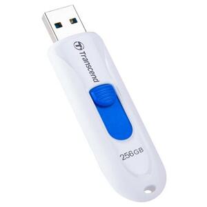 Transcend 256GB JetFlash 790W, USB 3.0 (3.1 Gen 1) flash disk, bílo modrý; TS256GJF790W
