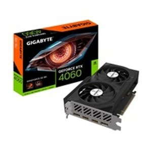 Gigabyte NVIDIA GeForce RTX 4060 WINDFORCE 8G OC, RTX 4060, 8GB GDDR6, 2xDP, 2xHDMI; GV-N4060WF2OC-8GD