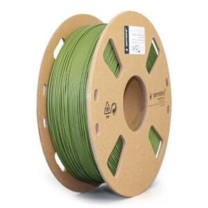 Tisková struna (filament) GEMBIRD, PLA MATTE, 1,75mm, 1kg, zelená; 3DP-PLA-01-MTMG