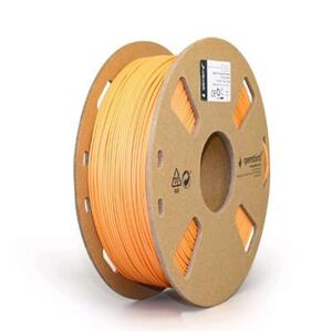 Tisková struna (filament) GEMBIRD, PLA MATTE, 1,75mm, 1kg, oranžová; 3DP-PLA-01-MTO