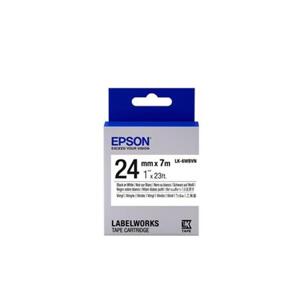 Epson Tape Cartridge LK-6WBVN Vinyl, Black White 24 mm 7m; C53S656020