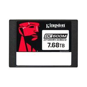Kingston SSD DC600M 7680GB SATA III 2.5" 3D TLC (čtení zápis: 560 530MBs; 94 34k IOPS; 1DWPD), Mixed-use; SEDC600M/7680G