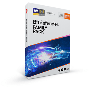 Bitdefender Family pack pro domácnost na 1 rok BOX; FP01ZZCSN1215LEN_BOX