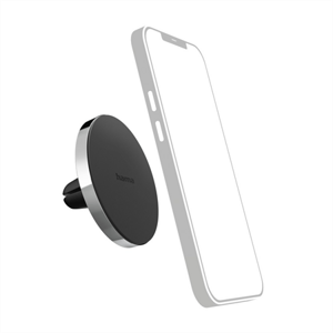 Hama MagLock, magnetický držák telefonu na větrací mřížku ve vozidle, kompatibilní s MagSafe; 201503