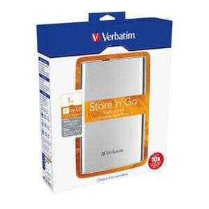 Verbatim Store 'n' Go HDD 2,5", 1TB, USB 3.0, silver 53071; 53071
